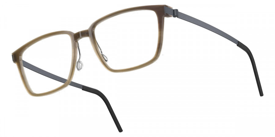 Color: Light Brown U16 SL54 Rose Gold Mirrored-Medium Gray- Lindberg Buffalo Titanium LND1821H16U1654