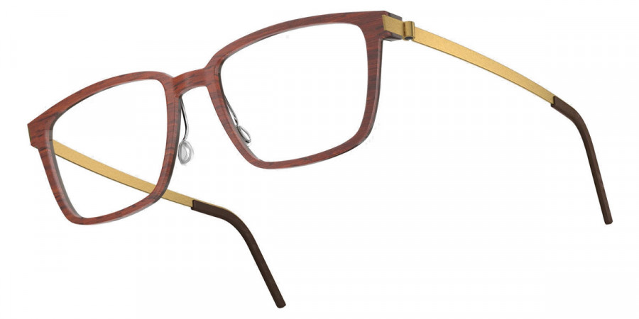 Color: Padauk/Dark Brown GT SL43 Blue/Gray- Lindberg Buffalo Titanium LND1821WD13GT54