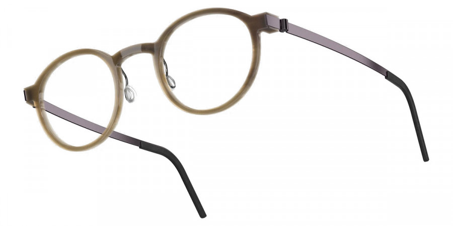 Color: Light Brown PU14 SL26 Gray/Blue Gradient- Lindberg Buffalo Titanium LND1823H16PU1447