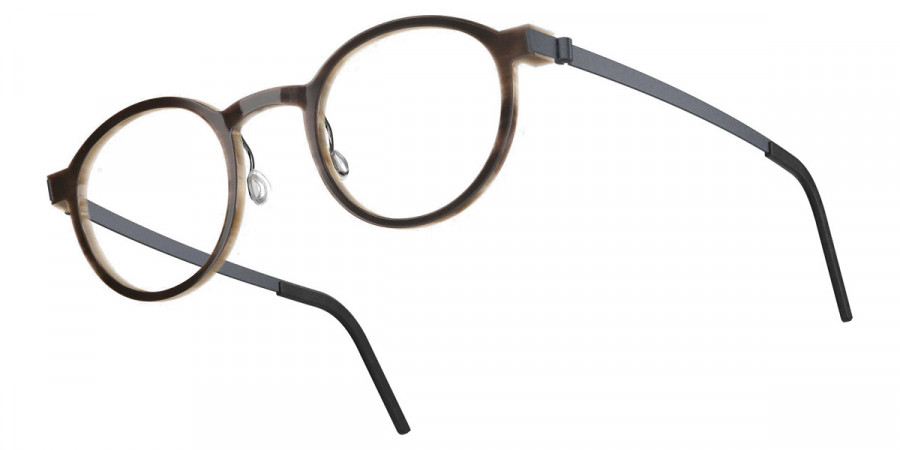 Color: Medium Brown/Light Brown U16 SL66 Gray/Blue- Lindberg Buffalo Titanium LND1823H18U1645