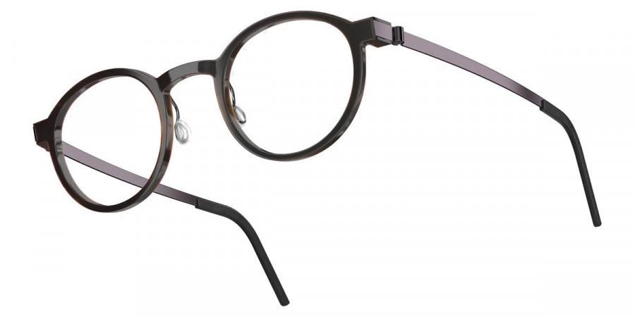 Color: Dark Brown PU14 SL26 Gray/Blue Gradient- Lindberg Buffalo Titanium LND1823H20PU1445