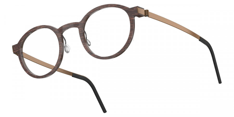 Color: Smoked Oak/Dark Brown PU15 SL18 Gray/Brown Gradient- Lindberg Buffalo Titanium LND1823WB11PU1547