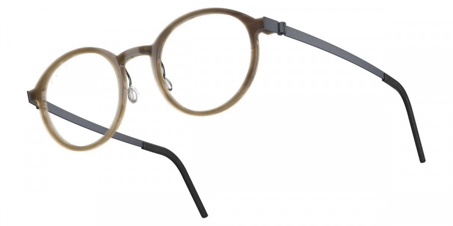 Color: Light Brown U16 SL86 Dark Gray Gradient- Lindberg Buffalo Titanium LND1828H16U1645