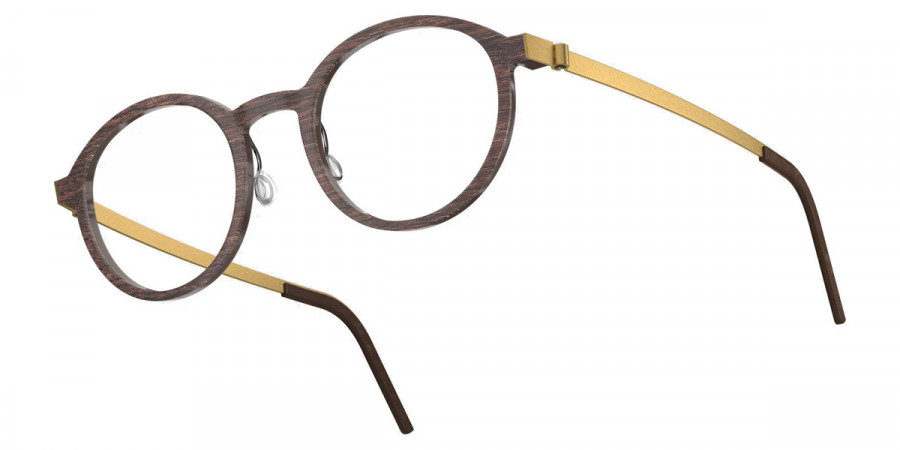 Color: Smoked Oak/Dark Brown GT SL10 Light Brown Gradient- Lindberg Buffalo Titanium LND1828WB11GT45