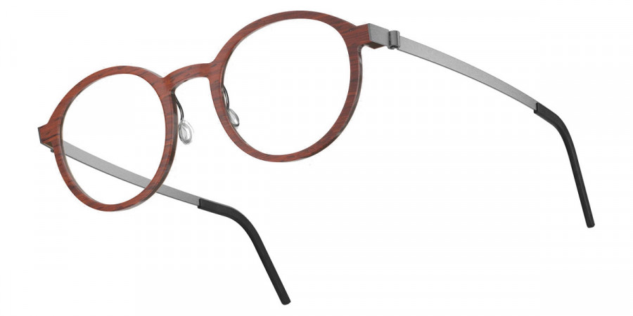 Color: Padauk/Dark Brown 10 SL62 Bordeaux-Pearl Gradient- Lindberg Buffalo Titanium LND1828WD131045