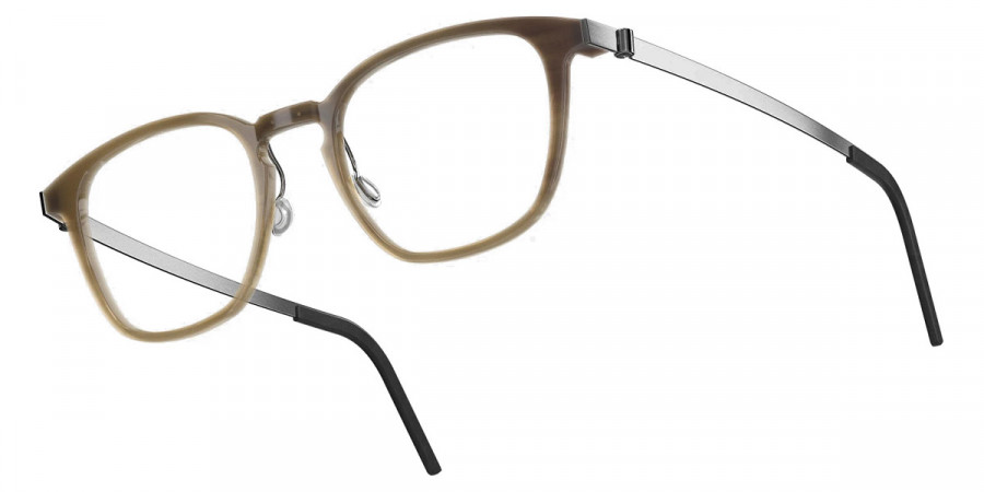 Color: Light Brown P10 SL86 Dark Gray Gradient- Lindberg Buffalo Titanium LND1843H16P1049