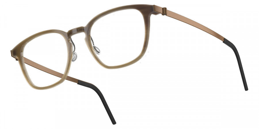 Color: Light Brown PU15 SL93 Blue Gradient- Lindberg Buffalo Titanium LND1843H16PU1549