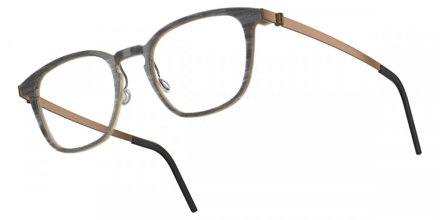 Color: Shadow/Light Brown PU15 SL18 Gray/Brown Gradient- Lindberg Buffalo Titanium LND1843HTE26PU1549