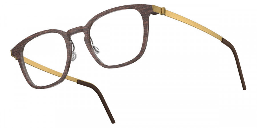 Color: Smoked Oak/Dark Brown GT SL49 Light Silver Mirrored-Gray- Lindberg Buffalo Titanium LND1843WB11GT49