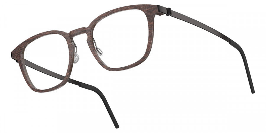 Color: Smoked Oak/Dark Brown PU9 SL62 Bordeaux-Pearl Gradient- Lindberg Buffalo Titanium LND1843WB11PU949