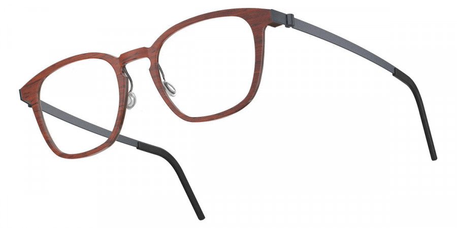 Color: Padauk/Dark Brown U16 SL103 Gray/Green Gradient- Lindberg Buffalo Titanium LND1843WD13U1649