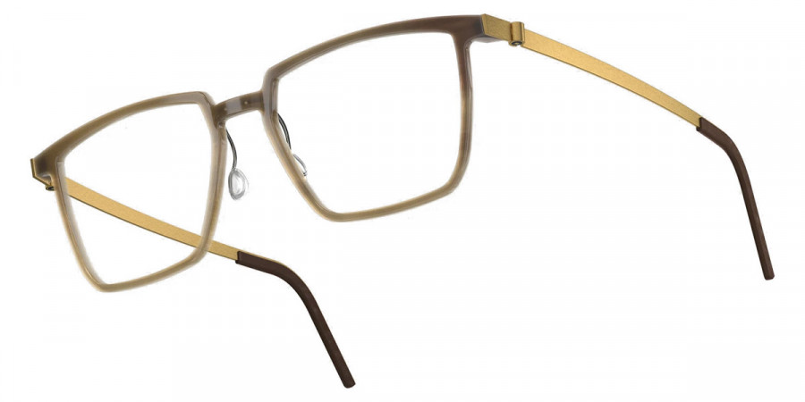 Color: Light Brown GT IP01 Brown Polarized- Lindberg Buffalo Titanium LND1844H16GT53