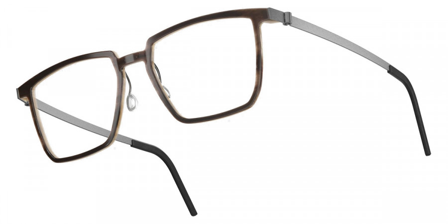 Color: Medium Brown/Light Brown 10 SL10 Light Brown Gradient- Lindberg Buffalo Titanium LND1844H181055