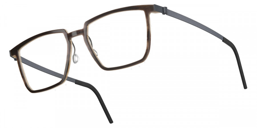 Color: Medium Brown/Light Brown U16 SL62 Bordeaux-Pearl Gradient- Lindberg Buffalo Titanium LND1844H18U1655