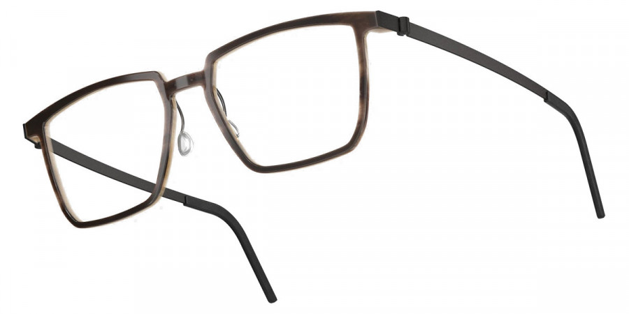 Color: Medium Brown/Light Brown U9 SL54 Rose Gold Mirrored-Medium Gray- Lindberg Buffalo Titanium LND1844H18U955