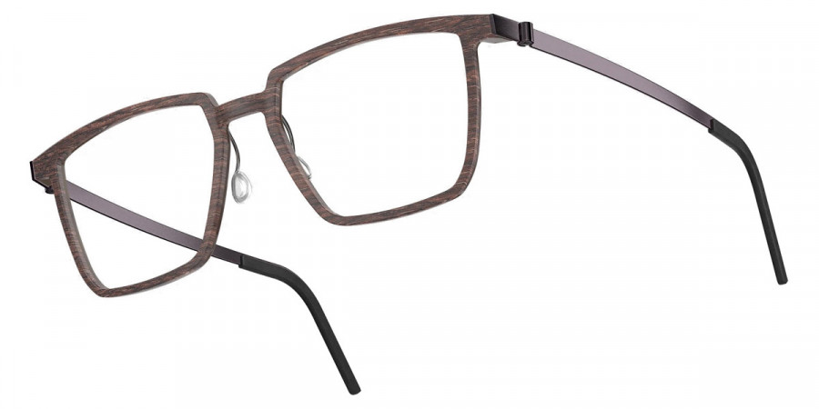 Color: Smoked Oak/Dark Brown PU14 SL87 Dark Gray- Lindberg Buffalo Titanium LND1844WB11PU1455