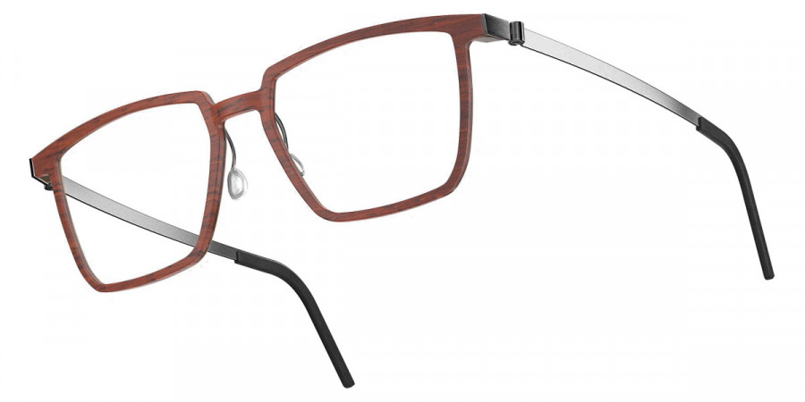 Color: Padauk/Dark Brown P10 SL103 Gray/Green Gradient- Lindberg Buffalo Titanium LND1844WD13P1055