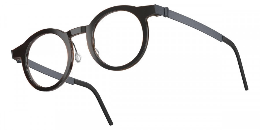 Color: Dark Brown U16 SL26 Gray/Blue Gradient- Lindberg Buffalo Titanium LND1846H20U1644