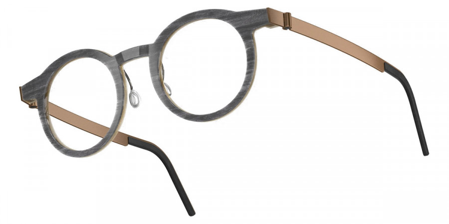 Color: Shadow/Light Brown PU15 SL98 Warm Gray Gradient- Lindberg Buffalo Titanium LND1846HTE26PU1544