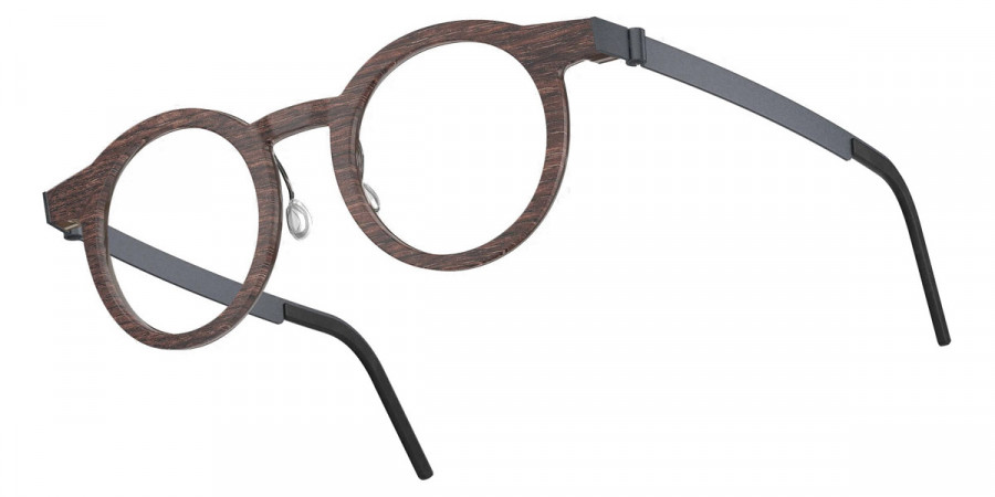 Color: Smoked Oak/Dark Brown U16 SL35 Purple Gradient- Lindberg Buffalo Titanium LND1846WB11U1644