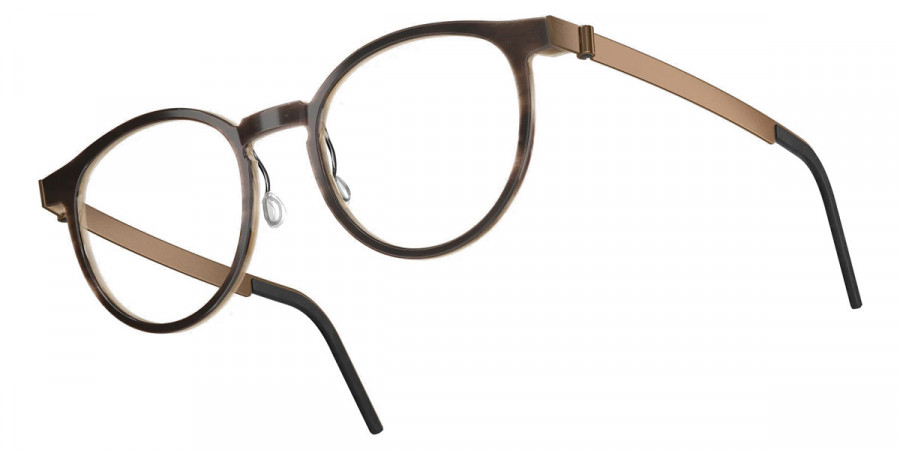 Color: Medium Brown/Light Brown PU15 IP01 Brown Polarized- Lindberg Buffalo Titanium LND1849H18PU1551