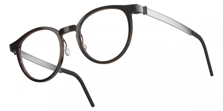 Color: Dark Brown P10 SL26 Gray/Blue Gradient- Lindberg Buffalo Titanium LND1849H20P1053