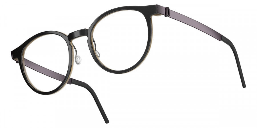 Color: Deep Black/Light Brown PU14 SL86 Dark Gray Gradient- Lindberg Buffalo Titanium LND1849H26PU1453