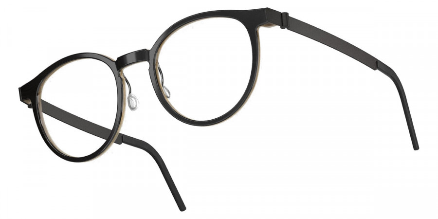 Color: Deep Black/Light Brown U9 SL93 Blue Gradient- Lindberg Buffalo Titanium LND1849H26U951