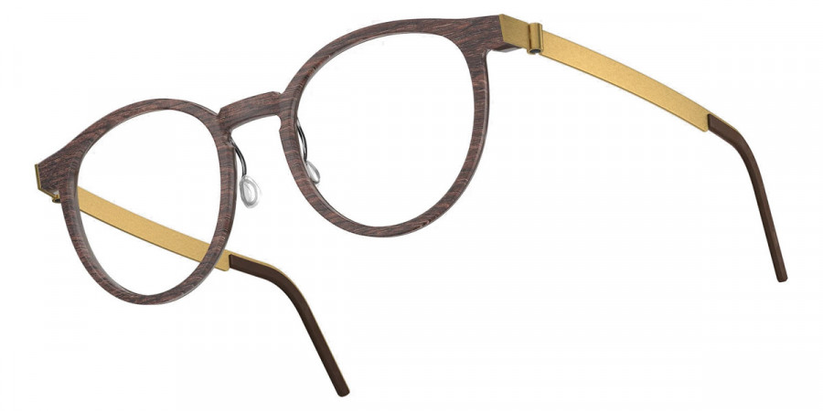 Color: Smoked Oak/Dark Brown GT SL35 Purple Gradient- Lindberg Buffalo Titanium LND1849WB11GT51