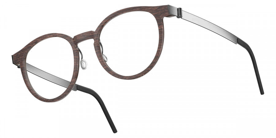 Color: Smoked Oak/Dark Brown P10 SL43 Blue/Gray- Lindberg Buffalo Titanium LND1849WB11P1051