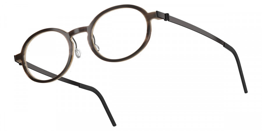 Color: Medium Brown/Light Brown PU9 SL18 Gray/Brown Gradient- Lindberg Buffalo Titanium LND1850H18PU950