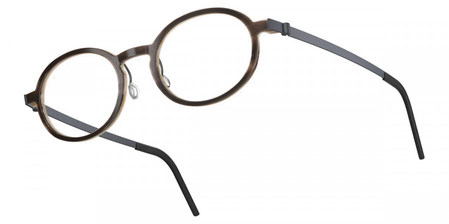 Color: Medium Brown/Light Brown U16 SL49 Light Silver Mirrored-Gray- Lindberg Buffalo Titanium LND1850H18U1650