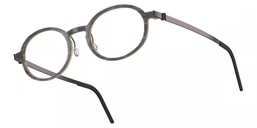 Color: Shadow/Light Brown PU14 SL35 Purple Gradient- Lindberg Buffalo Titanium LND1850HTE26PU1450