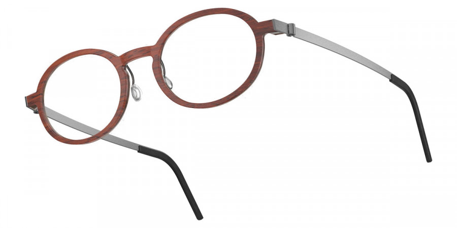 Color: Padauk/Dark Brown 10 SL93 Blue Gradient- Lindberg Buffalo Titanium LND1850WD131050