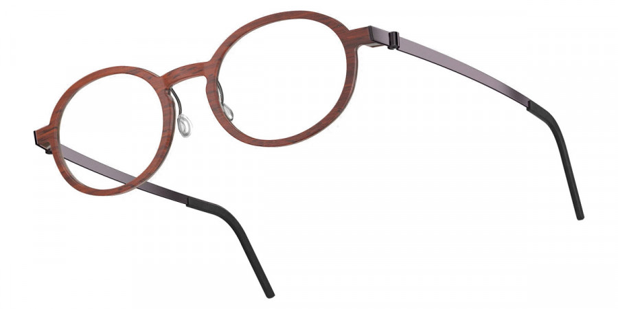 Color: Padauk/Dark Brown PU14 SL103 Gray/Green Gradient- Lindberg Buffalo Titanium LND1850WD13PU1450