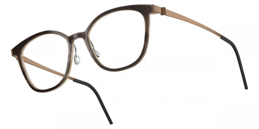 Color: Medium Brown/Light Brown PU15 SL82 Green Gradient- Lindberg Buffalo Titanium LND1851H18PU1549