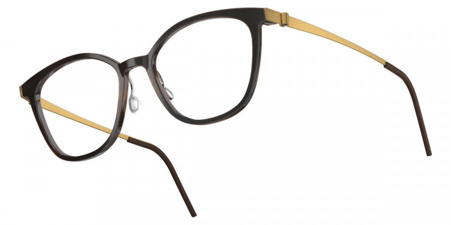 Color: Dark Brown GT SL86 Dark Gray Gradient- Lindberg Buffalo Titanium LND1851H20GT49