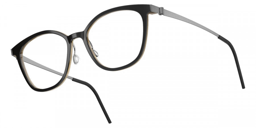 Color: Deep Black/Light Brown 10 SL103 Gray/Green Gradient- Lindberg Buffalo Titanium LND1851H261049