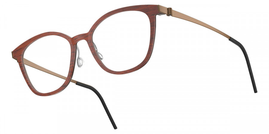 Color: Padauk/Dark Brown PU15 SL26 Gray/Blue Gradient- Lindberg Buffalo Titanium LND1851WD13PU1549