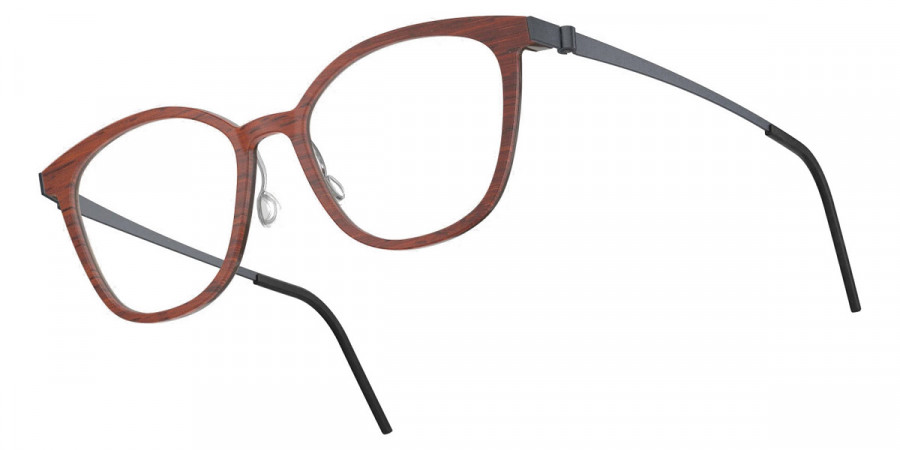 Color: Padauk/Dark Brown U16 SL43 Blue/Gray- Lindberg Buffalo Titanium LND1851WD13U1649