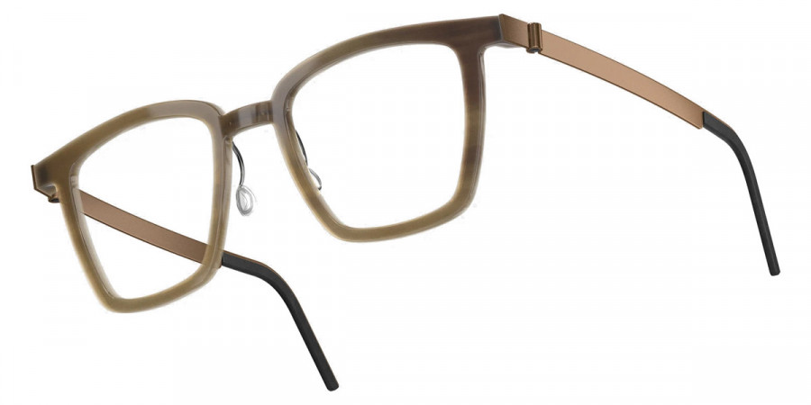 Color: Light Brown PU15 SL49 Light Silver Mirrored-Gray- Lindberg Buffalo Titanium LND1853H16PU1550