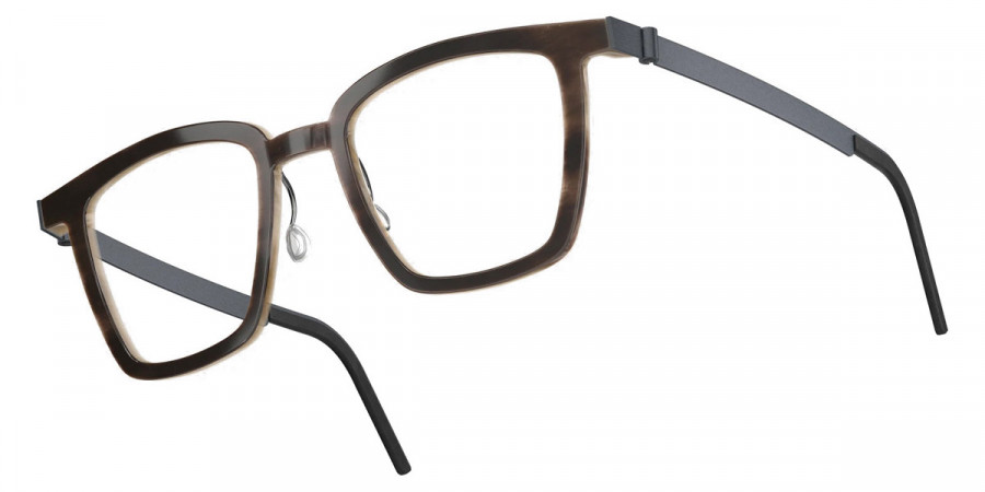 Color: Medium Brown/Light Brown U16 SL93 Blue Gradient- Lindberg Buffalo Titanium LND1853H18U1650