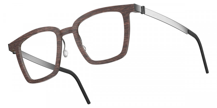 Color: Smoked Oak/Dark Brown P10 SL103 Gray/Green Gradient- Lindberg Buffalo Titanium LND1853WB11P1050