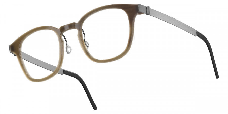 Color: Light Brown 10 SL49 Light Silver Mirrored-Gray- Lindberg Buffalo Titanium LND1854H161048