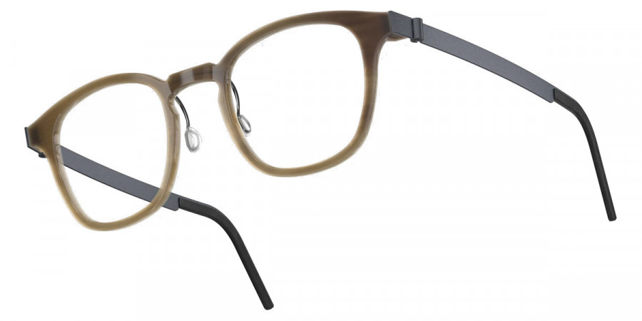 Color: Light Brown U16 SL86 Dark Gray Gradient- Lindberg Buffalo Titanium LND1854H16U1648