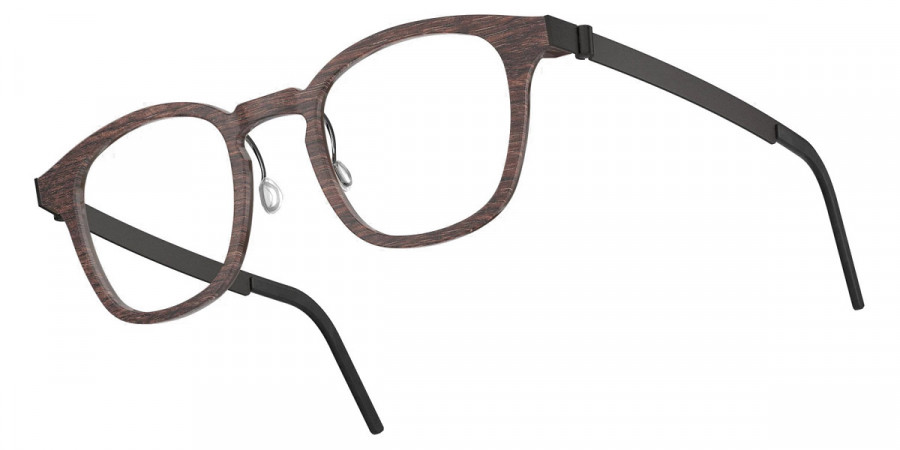 Color: Smoked Oak/Dark Brown U9 SL49 Light Silver Mirrored-Gray- Lindberg Buffalo Titanium LND1854WB11U948