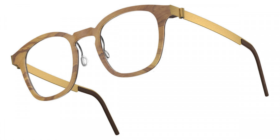 Color: Olive/Medium Brown GT SL98 Warm Gray Gradient- Lindberg Buffalo Titanium LND1854WE17GT48