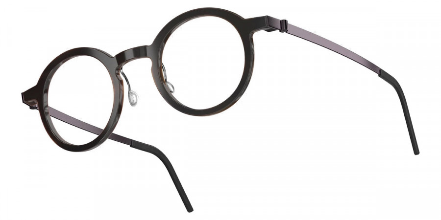 Color: Dark Brown PU14 SL49 Light Silver Mirrored-Gray- Lindberg Buffalo Titanium LND1855H20PU1446