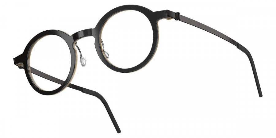 Color: Deep Black/Light Brown PU9 SL86 Dark Gray Gradient- Lindberg Buffalo Titanium LND1855H26PU946