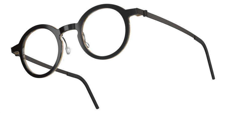 Color: Deep Black/Light Brown U9 SL93 Blue Gradient- Lindberg Buffalo Titanium LND1855H26U946